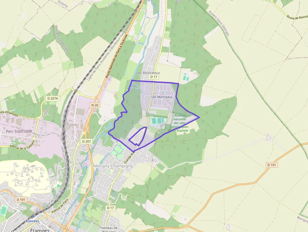 Appartement 45 m² deux pieces à vendre à Morigny-Champigny