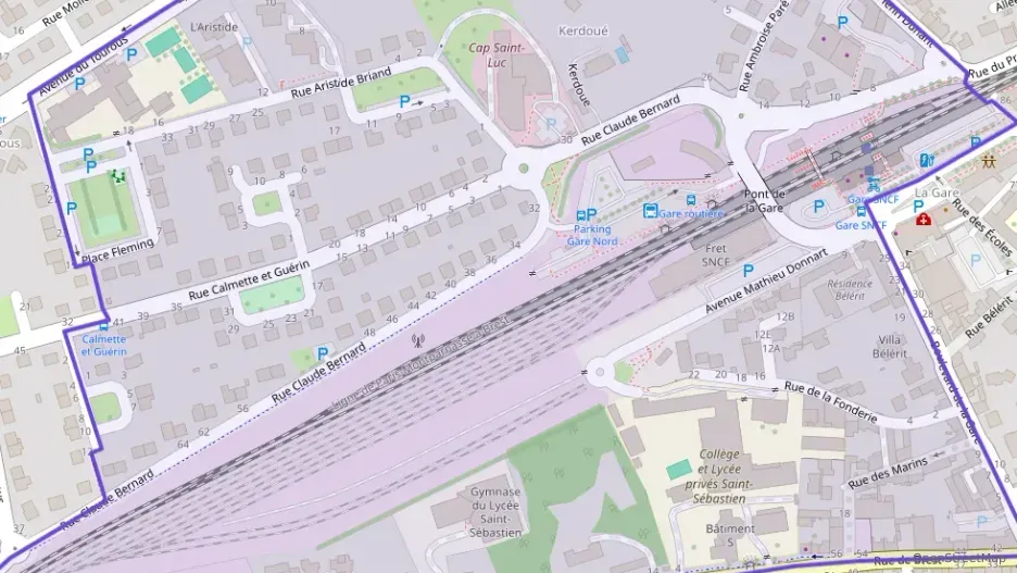 Appartement 75 m² quatre pièces à vendre à Landerneau Appartement 75 m² quatre pièces à vendre à Landerneau