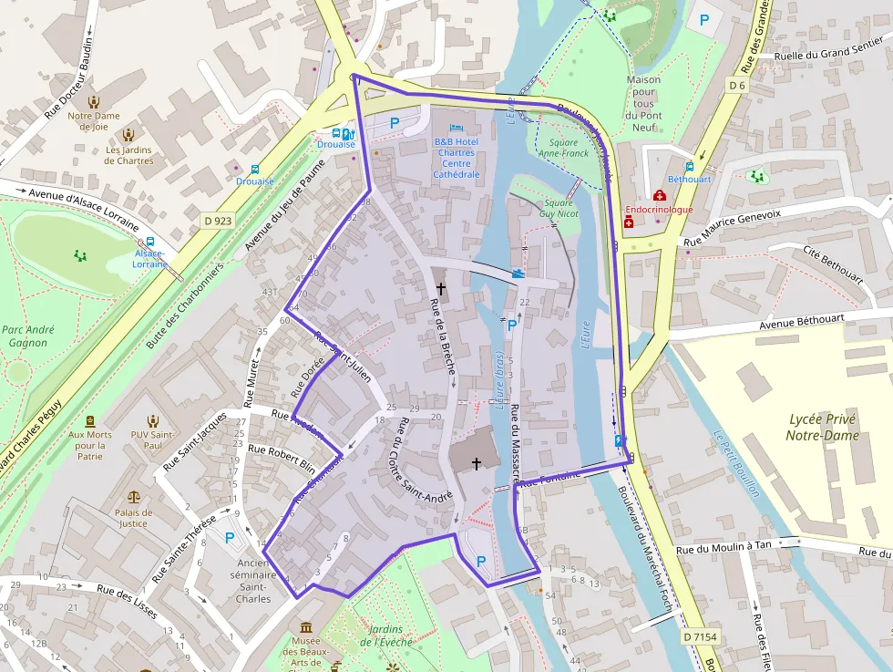 Appartement 45 m² deux pieces à vendre à Chartres