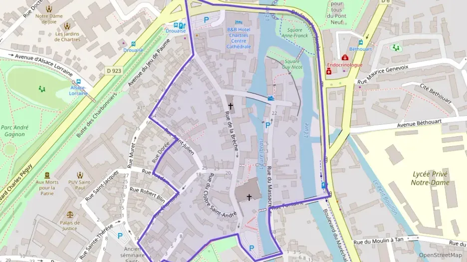 Appartement 45 m² deux pieces à vendre à Chartres Appartement 45 m² deux pieces à vendre à Chartres