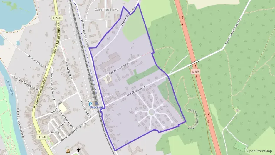 Appartement 69 m² trois pièces à vendre à Baccarat