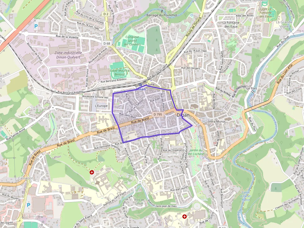 Appartement 60 m² deux pieces à vendre à Dinan