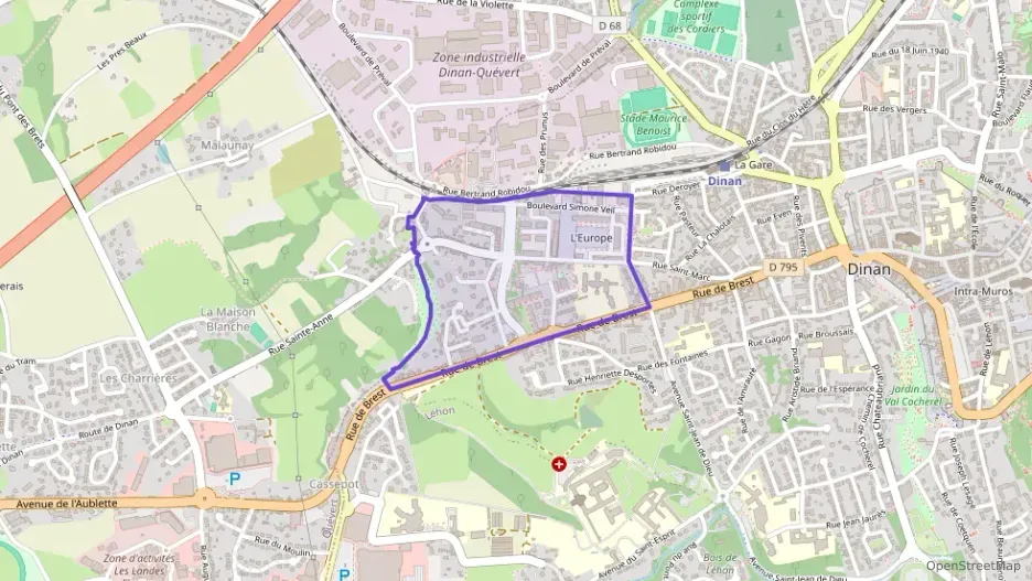 Appartement 62 m² trois pièces à vendre à Dinan Appartement 62 m² trois pièces à vendre à Dinan