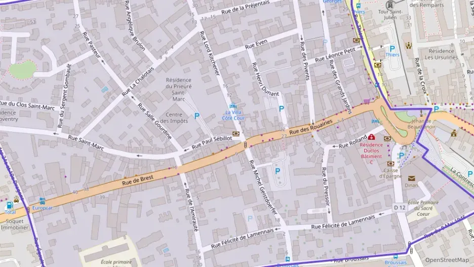 Appartement 47 m² deux pieces à vendre à Dinan Appartement 47 m² deux pieces à vendre à Dinan