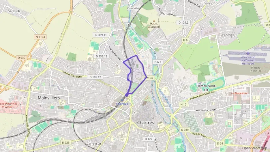 Appartement 70 m² trois pièces à vendre à Chartres