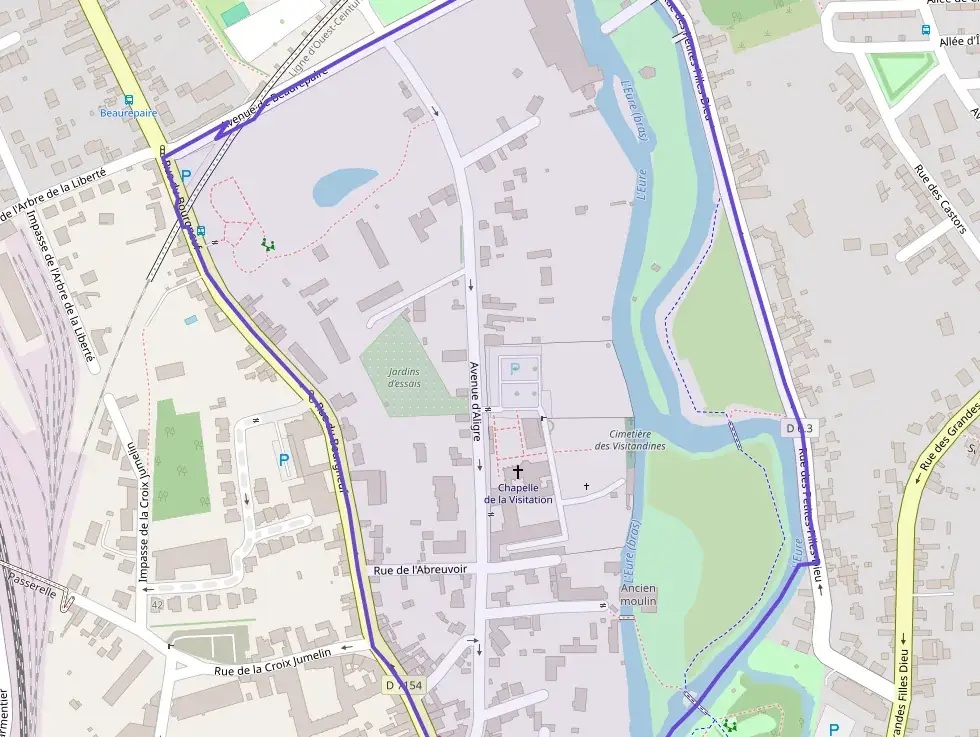 Appartement 93 m² quatre pièces à vendre à Chartres