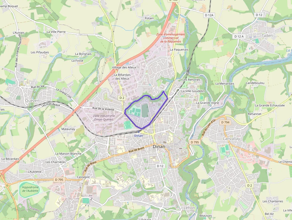 Appartement 41 m² deux pieces à vendre à Dinan