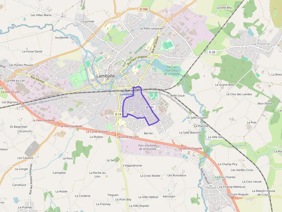 Appartement 60 m² trois pièces à vendre à Lamballe-Armor