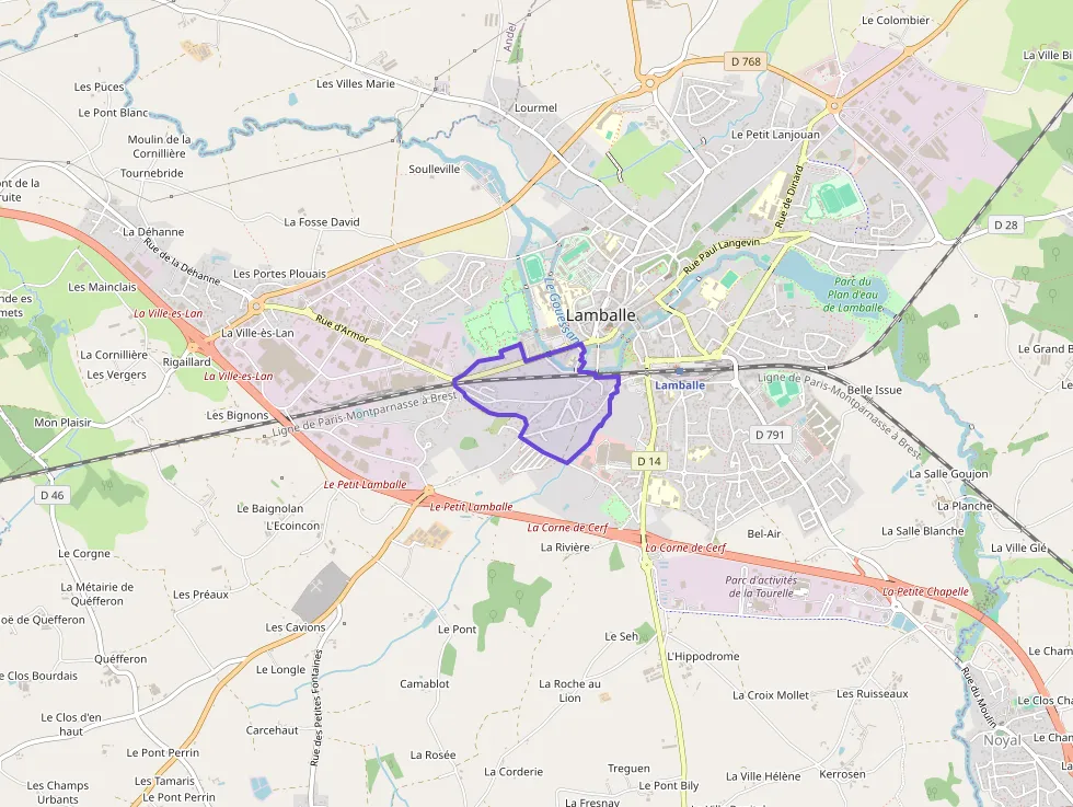 Appartement 90 m² quatre pièces à vendre à Lamballe-Armor