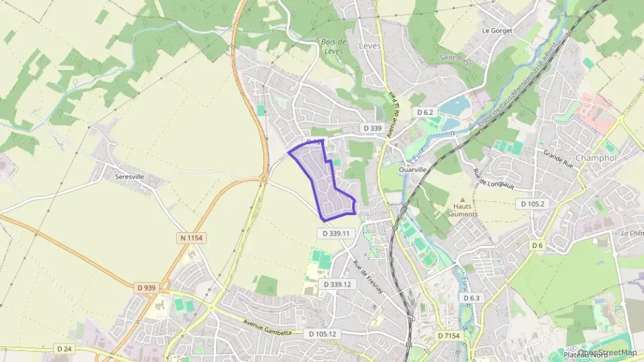 Appartement 67 m² trois pièces à vendre à Lèves