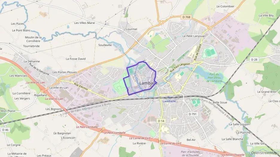 Appartement 75 m² une piece à vendre à Lamballe-Armor