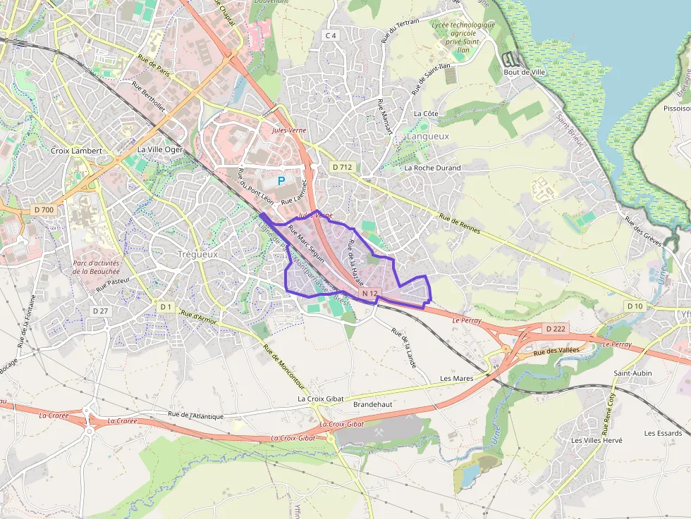 Appartement 62 m² trois pièces à vendre à Trégueux