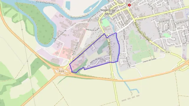 Appartement 80 m² quatre pièces à vendre à Nogent-sur-Seine