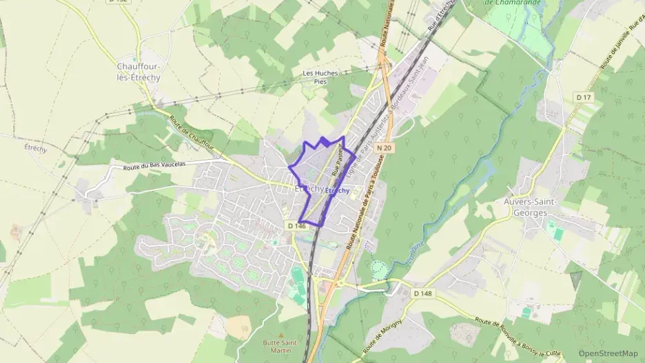 Appartement 55 m² trois pièces à vendre à Étréchy