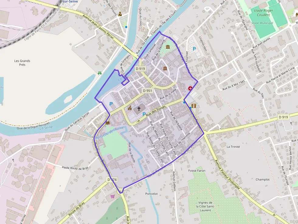 Appartement 53 m² quatre pièces à vendre à Nogent-sur-Seine