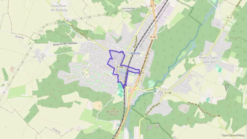 Appartement 61 m² trois pièces à vendre à Étréchy Appartement 61 m² trois pièces à vendre à Étréchy