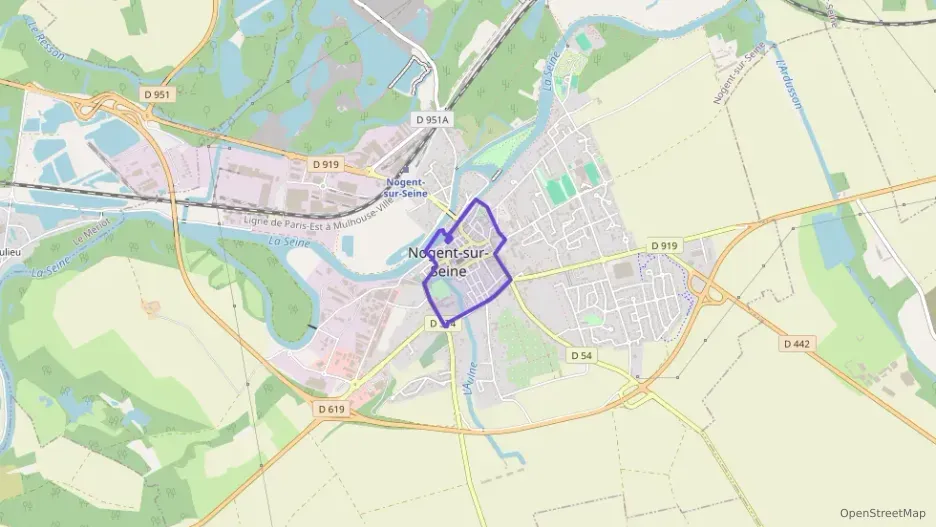 Appartement 55 m² deux pieces à vendre à Nogent-sur-Seine