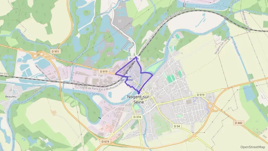 Appartement 65 m² deux pieces à vendre à Nogent-sur-Seine