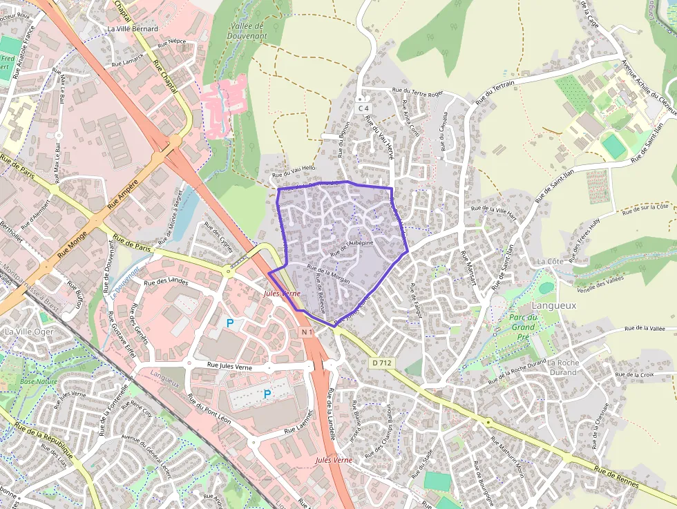 Appartement 65 m² trois pièces à vendre à Langueux