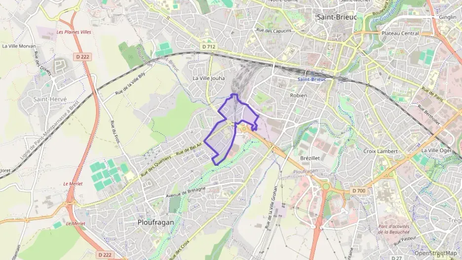 Appartement 63 m² trois pièces à vendre à Ploufragan