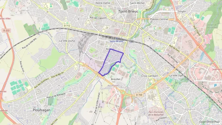 Appartement 44 m² deux pieces à vendre à Saint-Brieuc