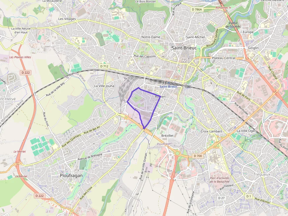 Appartement 59 m² deux pieces à vendre à Saint-Brieuc