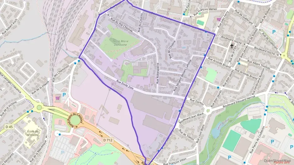 Appartement 45 m² trois pièces à vendre à Saint-Brieuc