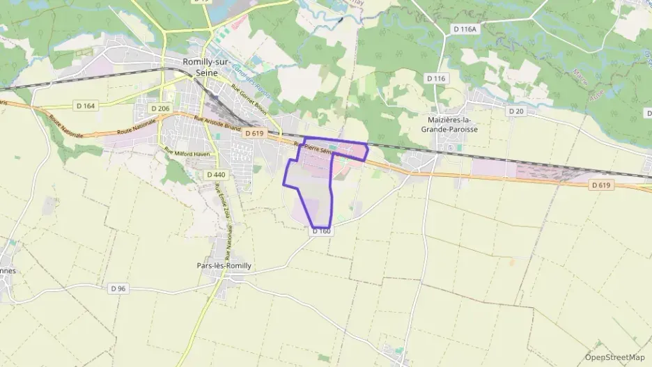 Appartement 69 m² quatre pièces à vendre à Romilly-sur-Seine