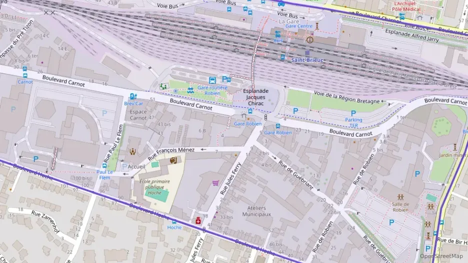 Appartement 33 m² une piece à vendre à Saint-Brieuc