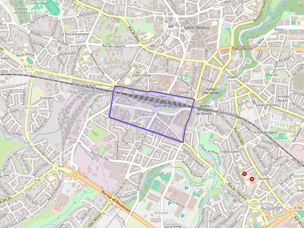 Appartement 33 m² une piece à vendre à Saint-Brieuc