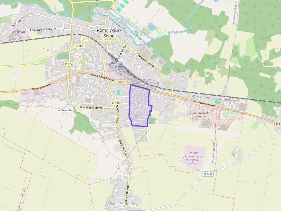 Appartement 47 m² trois pièces à vendre à Romilly-sur-Seine