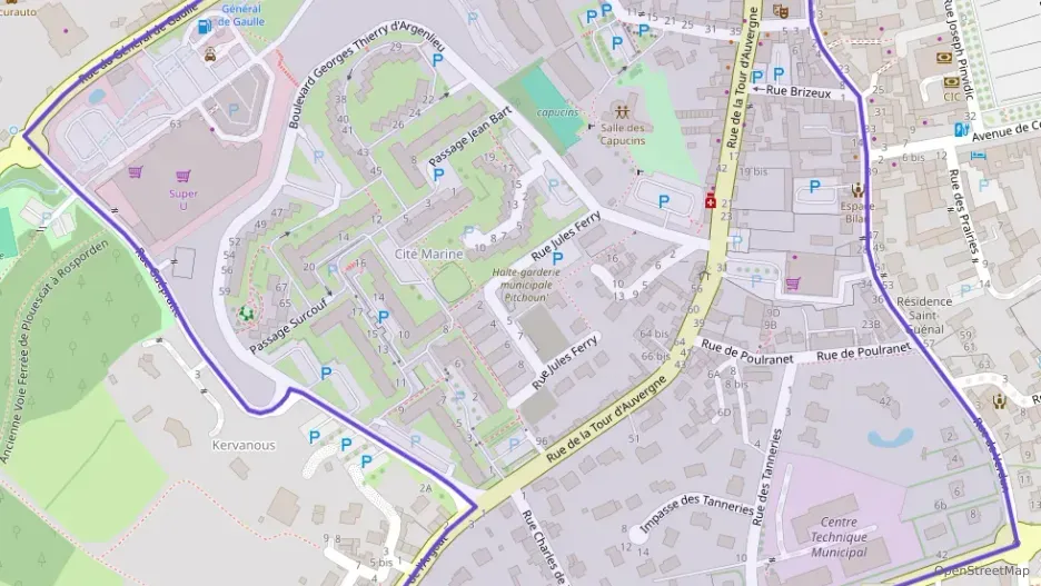 Appartement 73 m² quatre pièces à vendre à Landivisiau Appartement 73 m² quatre pièces à vendre à Landivisiau