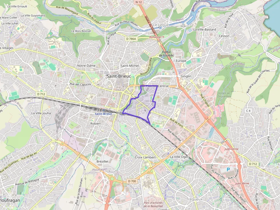 Appartement 29 m² une piece à vendre à Saint-Brieuc