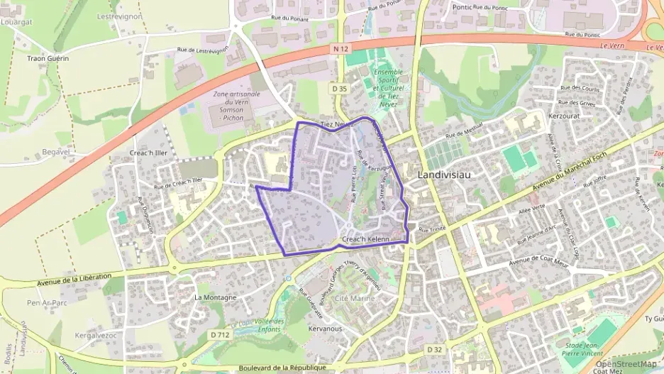 Appartement 36 m² deux pieces à vendre à Landivisiau Appartement 36 m² deux pieces à vendre à Landivisiau