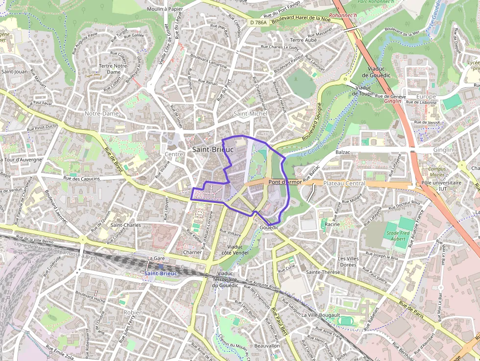 Appartement 112 m² quatre pièces à vendre à Saint-Brieuc