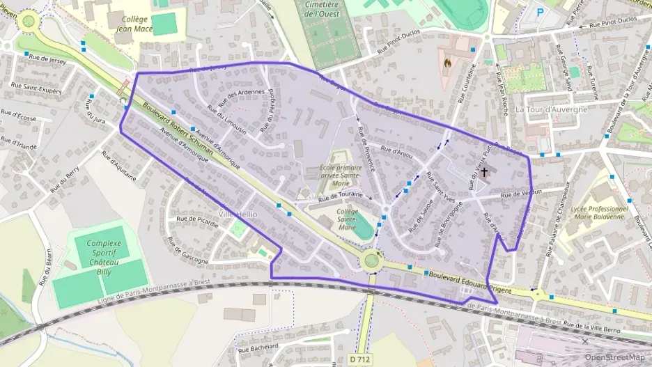 Appartement 50 m² trois pièces à vendre à Saint-Brieuc Appartement 50 m² trois pièces à vendre à Saint-Brieuc