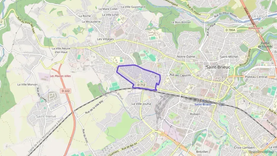 Appartement 50 m² trois pièces à vendre à Saint-Brieuc Appartement 50 m² trois pièces à vendre à Saint-Brieuc