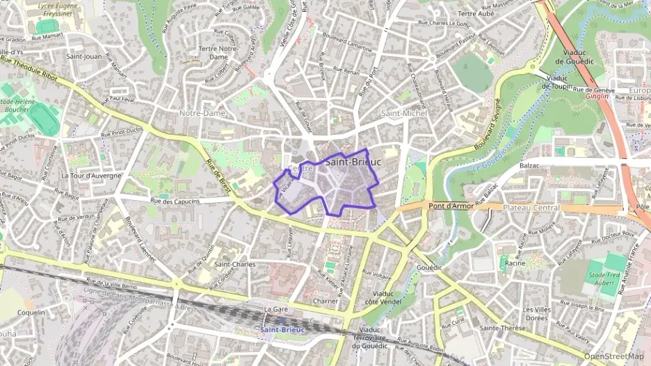 Appartement 51 m² trois pièces à vendre à Saint-Brieuc Appartement 51 m² trois pièces à vendre à Saint-Brieuc