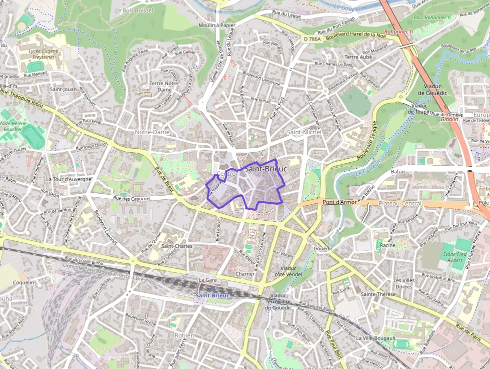 Appartement 150 m² quatre pièces à vendre à Saint-Brieuc