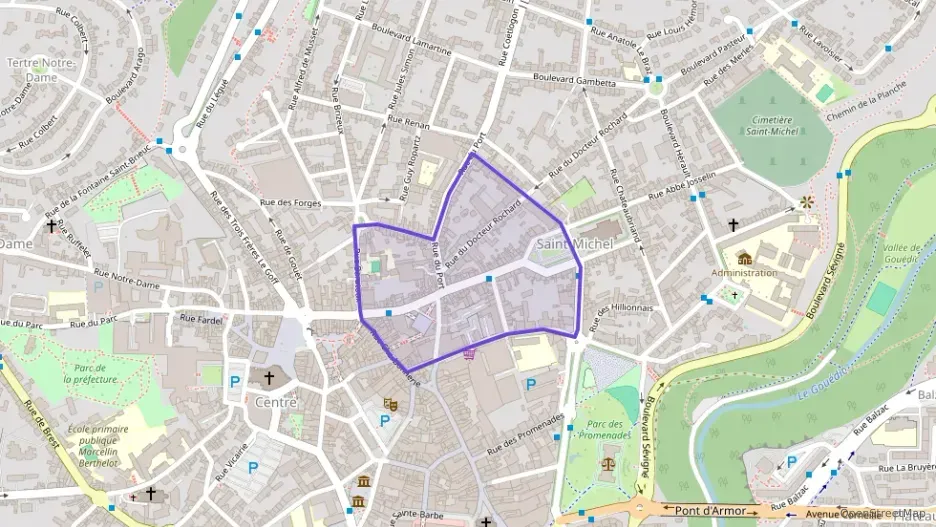 Appartement 100 m² quatre pièces à vendre à Saint-Brieuc