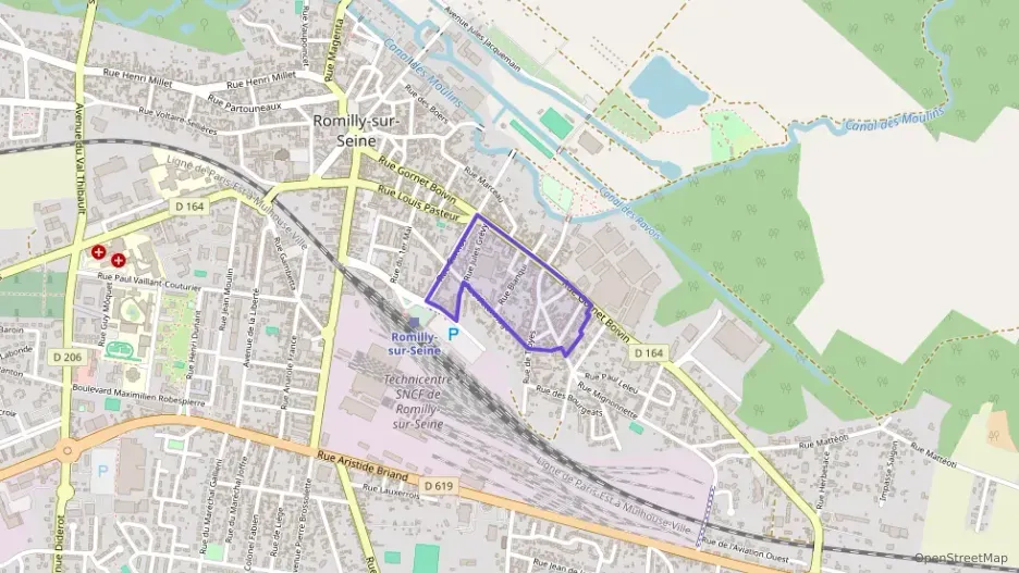 Appartement 72 m² trois pièces à vendre à Romilly-sur-Seine