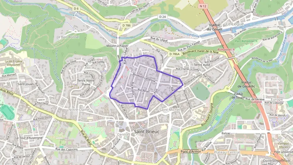 Appartement 115 m² quatre pièces à vendre à Saint-Brieuc