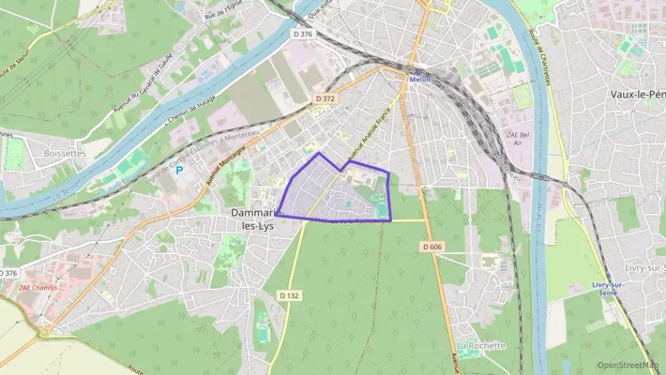 Appartement 39 m² deux pieces à vendre à Dammarie-les-Lys