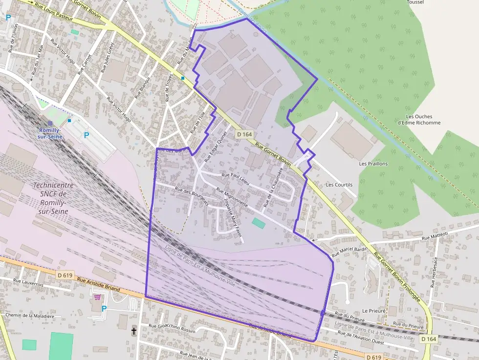 Appartement 60 m² deux pieces à vendre à Romilly-sur-Seine