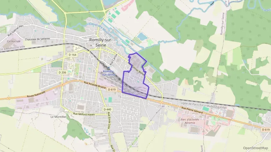 Appartement 60 m² deux pieces à vendre à Romilly-sur-Seine Appartement 60 m² deux pieces à vendre à Romilly-sur-Seine