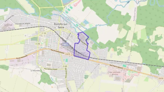 Appartement 60 m² deux pieces à vendre à Romilly-sur-Seine