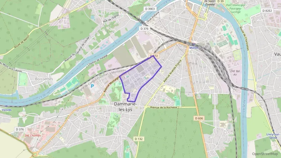 Appartement 73 m² quatre pièces à vendre à Dammarie-les-Lys