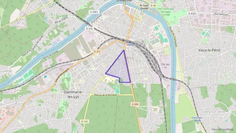 Appartement 52 m² deux pieces à vendre à Dammarie-les-Lys