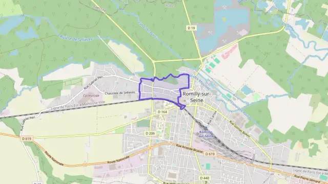 Appartement 39 m² deux pieces à vendre à Romilly-sur-Seine