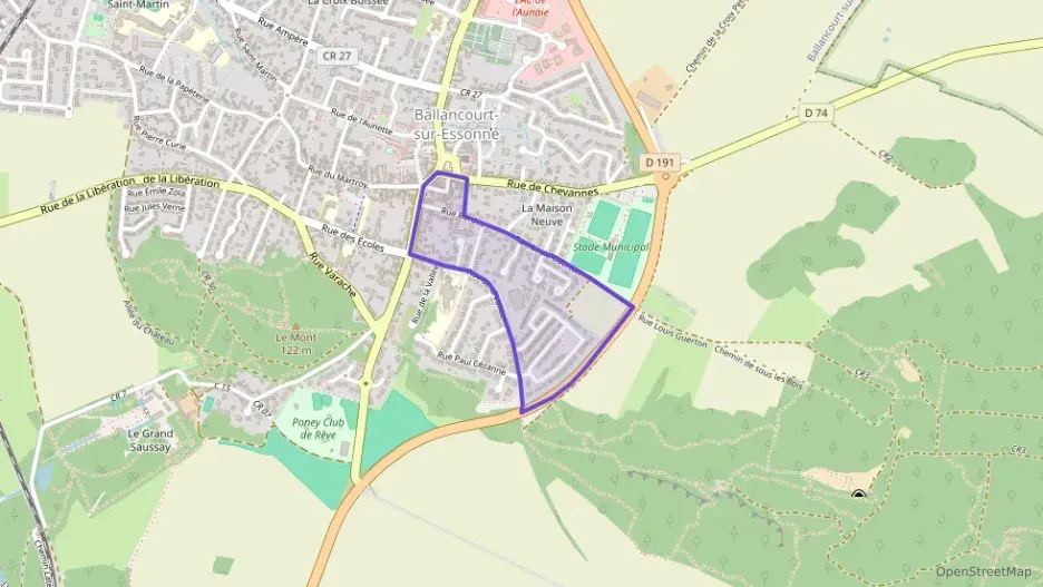 Appartement 40 m² deux pieces à vendre à Ballancourt-sur-Essonne